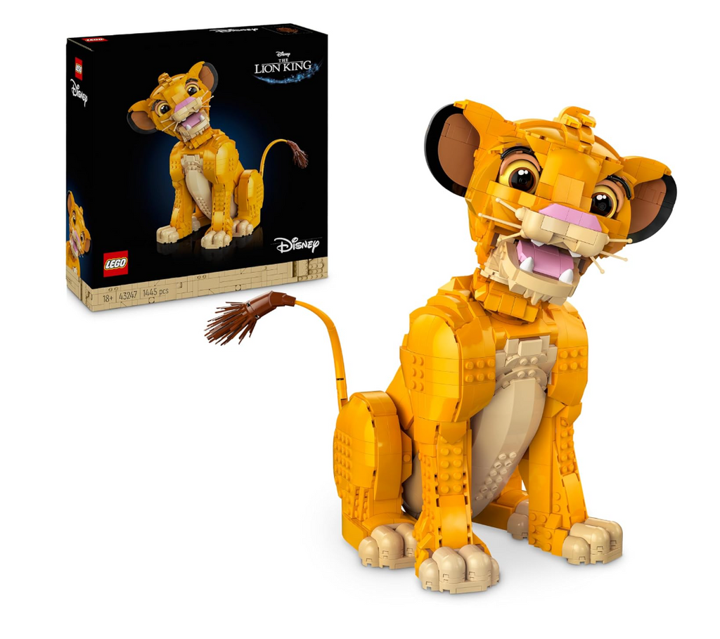 LEGO ǀ Disney Young Simba The Lion King Building Set 43247 Building Blocks for 18+