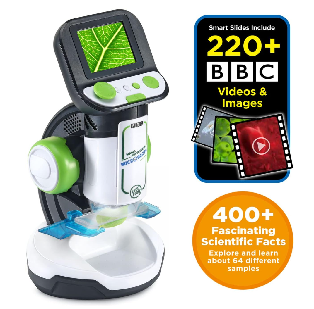 LeapFrog Magic Adventures Microscope, Multicolored