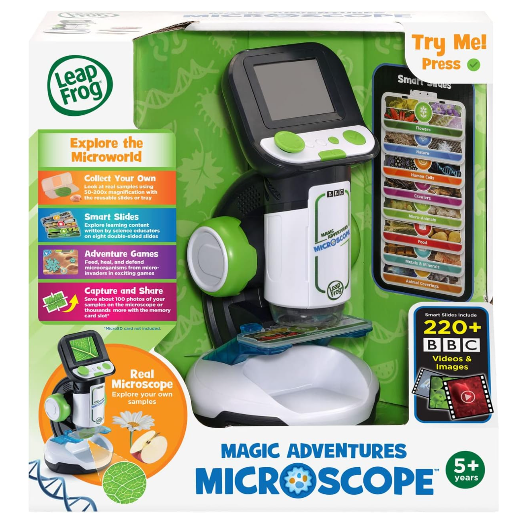 LeapFrog Magic Adventures Microscope, Multicolored