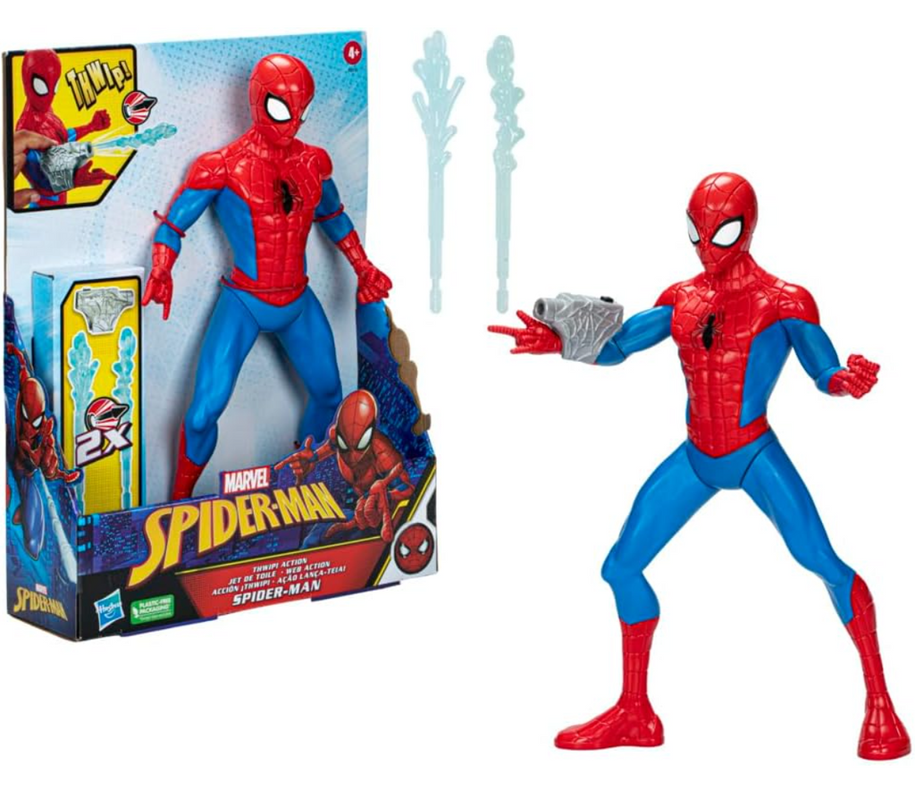 Marvel Spider-Man Thwip Action Figure, 13-Inch-Scale Action Figure