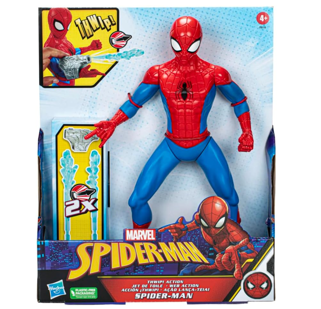 Marvel Spider-Man Thwip Action Figure, 13-Inch-Scale Action Figure Main image