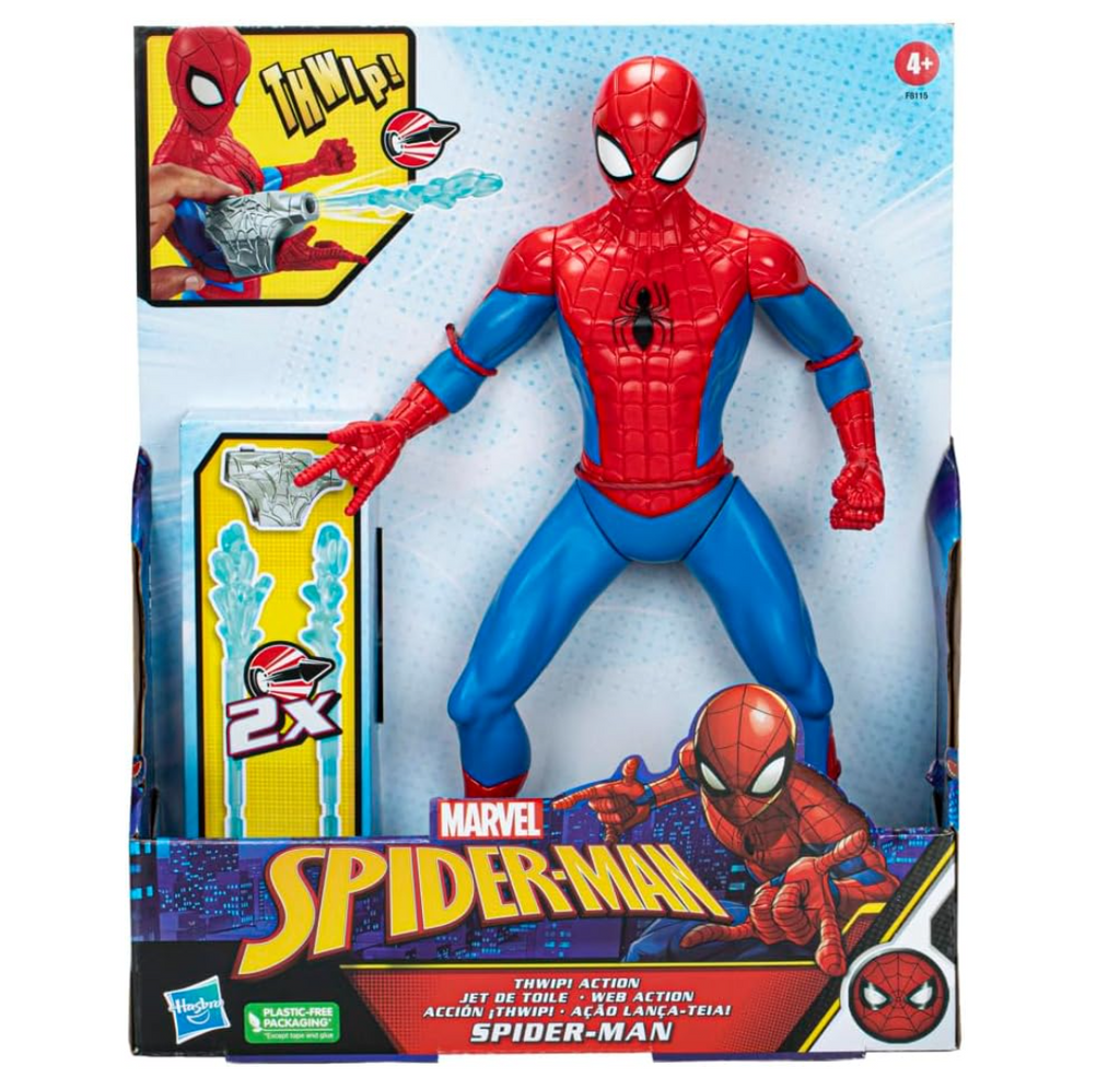 Marvel Spider-Man Thwip Action Figure, 13-Inch-Scale Action Figure