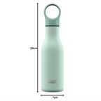 Joseph Joseph 81118 Loop Stainless Steel Vacuum Insulated Water Bottle 500ml Green