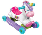 VTech 80-192303 Rock N Ride Unicorn Baby Toy,Multi