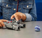 Transformers One Race and Blast Converting Action Figure 2 Pack 5.5-Inch Megatron (D-16) Figure, Decepticon Whirlwing Figure, Interactive Toys for Boys and Girls Ages 6 and Up