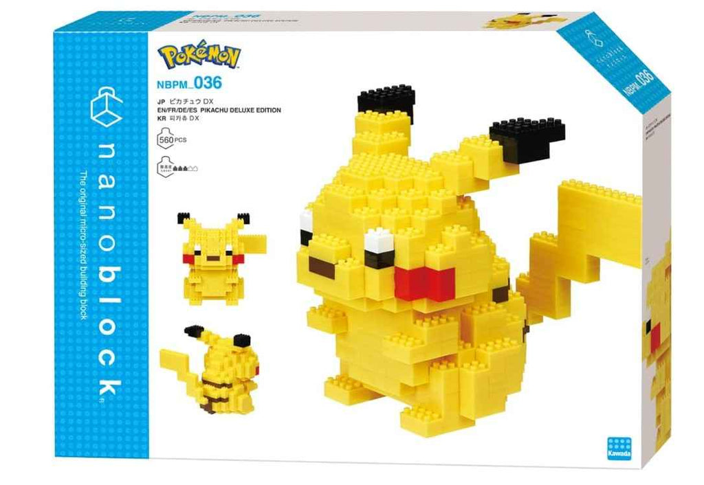 nanoblock - Pokémon - Pikachu DX, Pokémon Series Building Kit