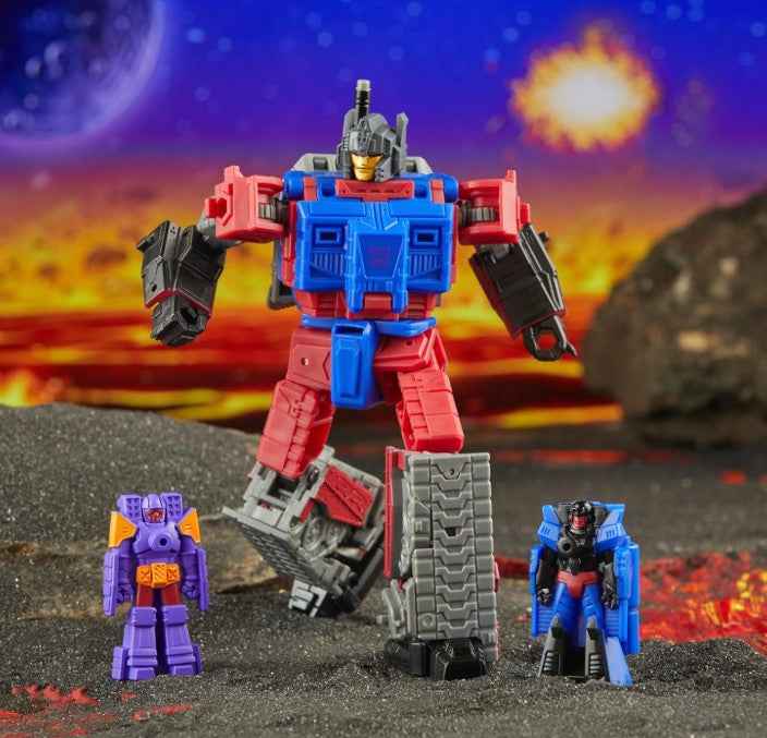 Transformers Legacy United Deluxe Class G1 Universe Quake, 5.5-inch Converting Action Figure, for Boys and Girls Ages 8+