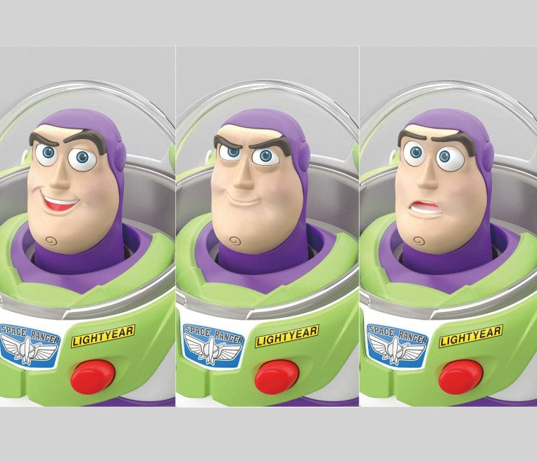 Bandai Disney Pixar Toy Story 4 Buzz Lightyear Action Figures Pop-Up Wings & Expression Parts Plastic Model Kit Original Box