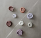 Mushie Stacking Cups Toy | Made In Denmark (Petal)