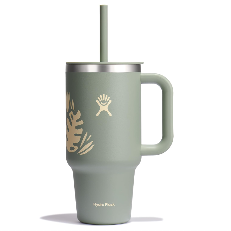 Hydro Flask All Around Travel Tumbler 32oz Botanical Bliss Agave Main image