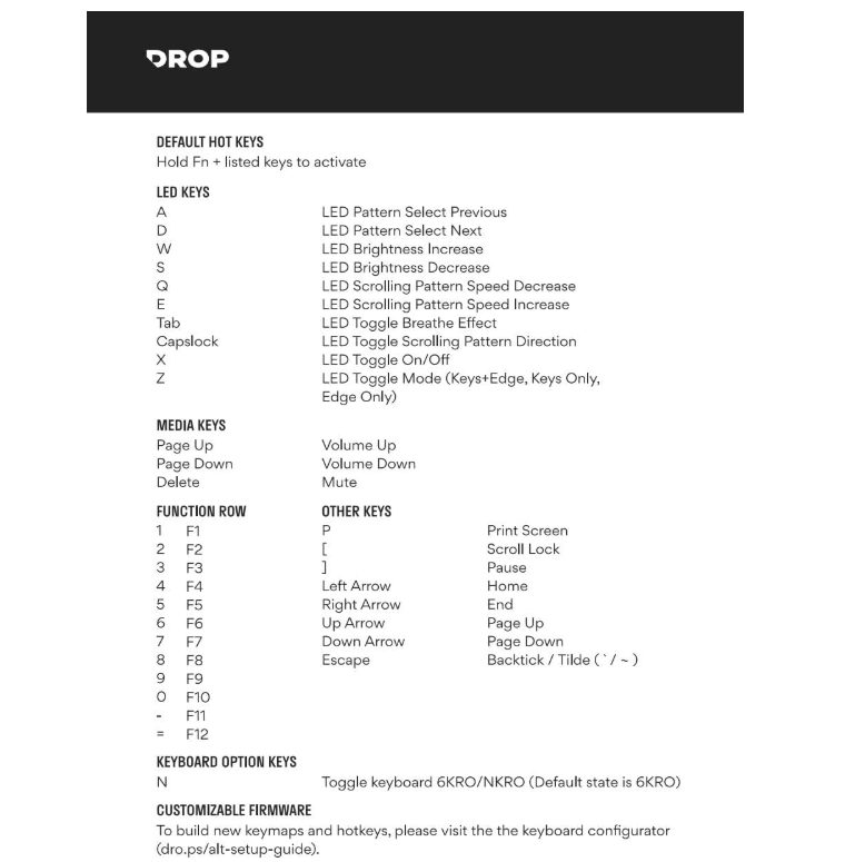 Drop MDX2217619 Computer Keyboards Space Gray Cherry MX Blue RGB