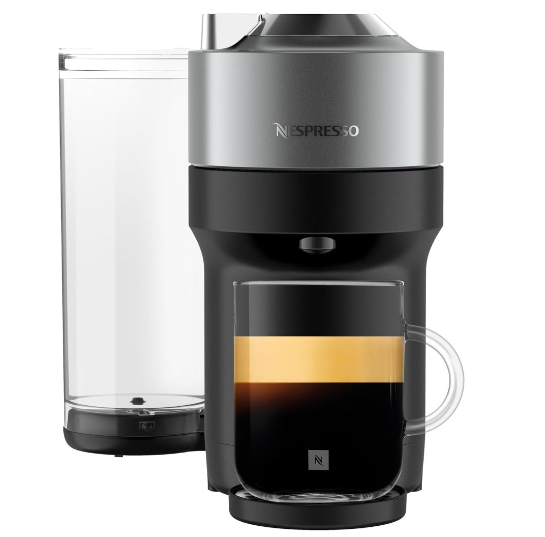 Nespresso Vertuo Pop+ Coffee Machine, Titan