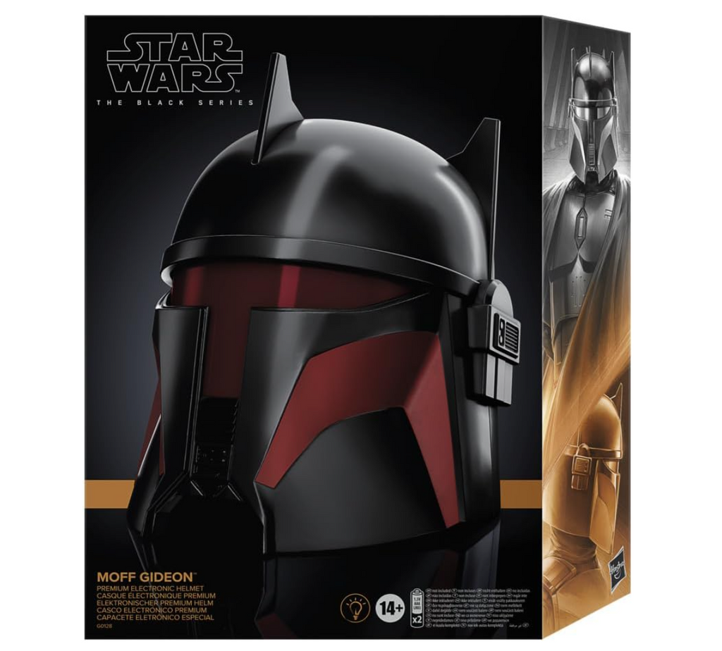 Star Wars The Black Series Moff Gideon, Premium Electronic Headphones with Light Effects