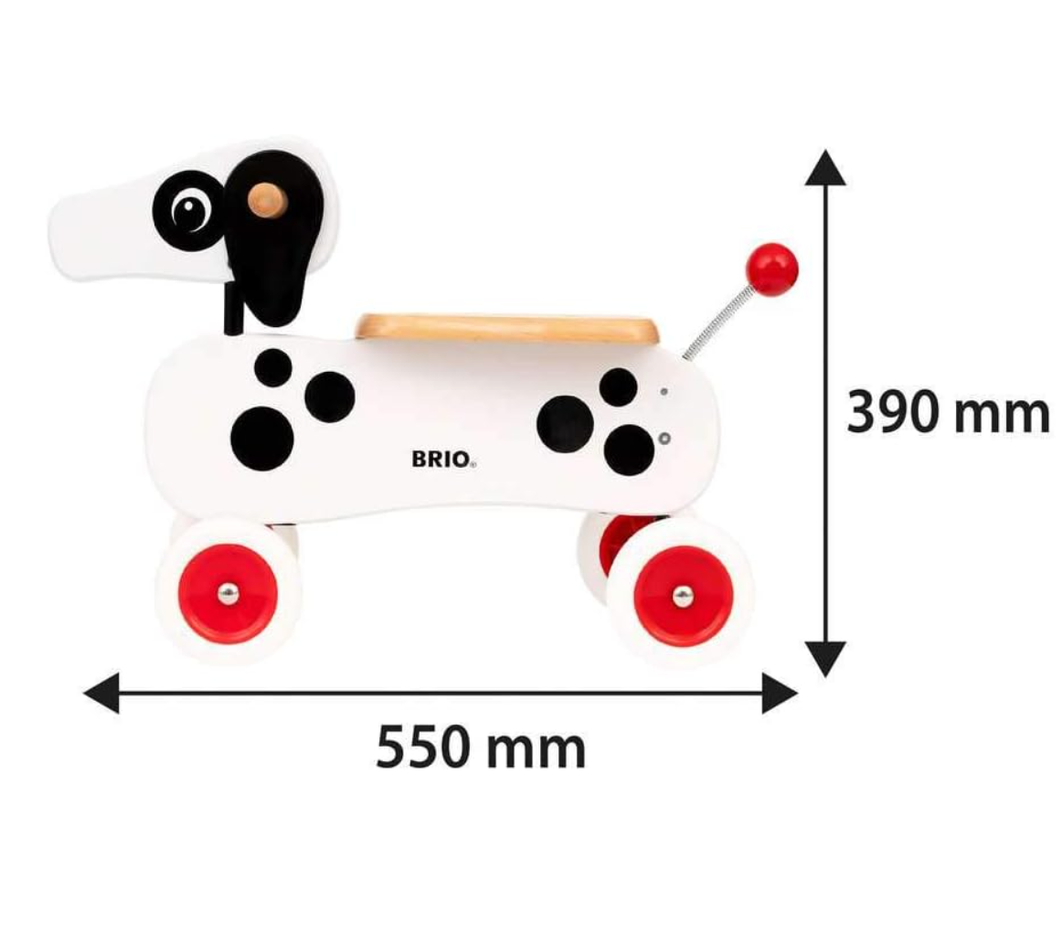 Brio 30281 Dachshund Sausage Dog Ride Toddler Toy for Kids 12 Months and Up Secondary image