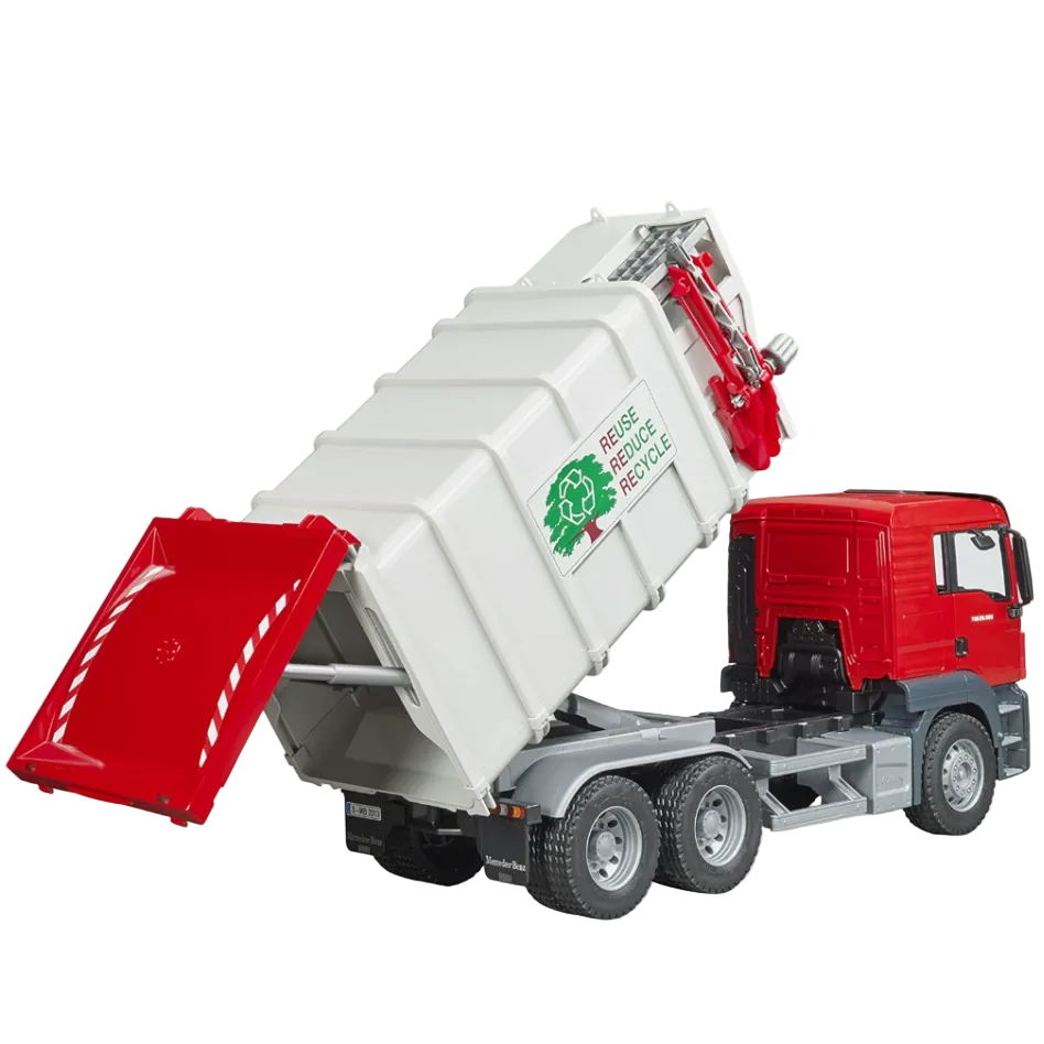 Bruder 3761 MAN TGS Side Loading Garbage Truck Vehicle Toy