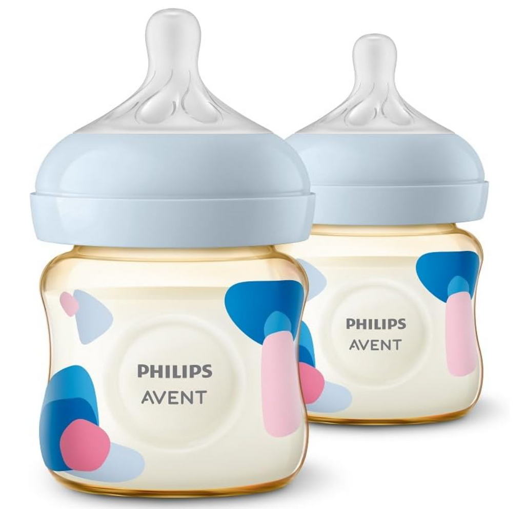 AVENT Philips Avent Natural Response PPSU Baby Bottle for 0+ Month, 120 ml Capacity (Pack of 2)