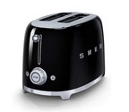 Smeg TSF01BLUK 2-Slice Toaster, Black