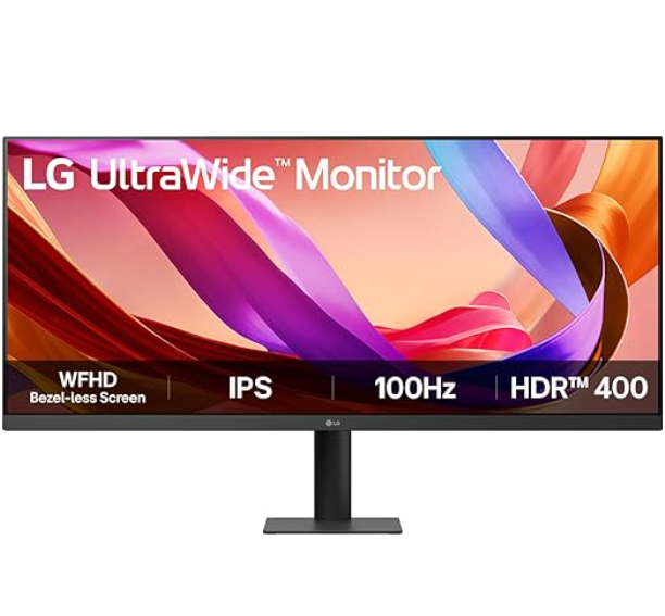 LG 34U511A-B 34" UltraWide™ IPS Display Monitor | HDR™ 400 | sRGB 99% | 100Hz Refresh Rate Main image