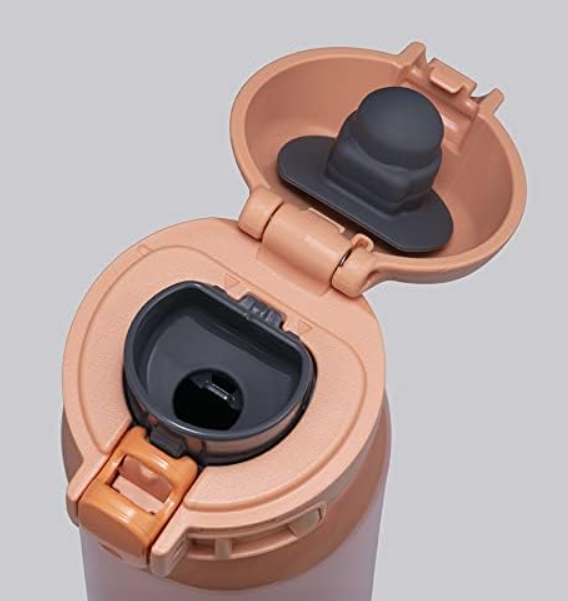 Zojirushi SM-WR60DP One Touch Flip-Open Mug, 0.60 L,Cantaloup