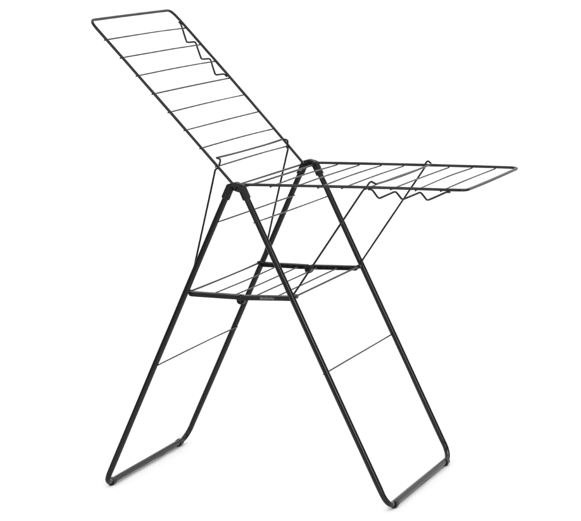 Brabantia 403408 HangOn Drying Rack 20m, Matt Black Main image