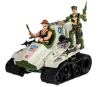 Transformers Collaborative G.I. Joe x Autobot Kup Triple T 9-Inch Action Figure, O-Ring 3.75-inch SGT Slaughter & Leatherneck Action Figures 8+