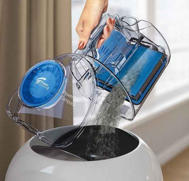 Philips PowerPro Compact FC9350/61 - Bagless Vacuum Cleaner, 1800W, PowerCyclone 5, 1.5L Dustbin Capacity, Black