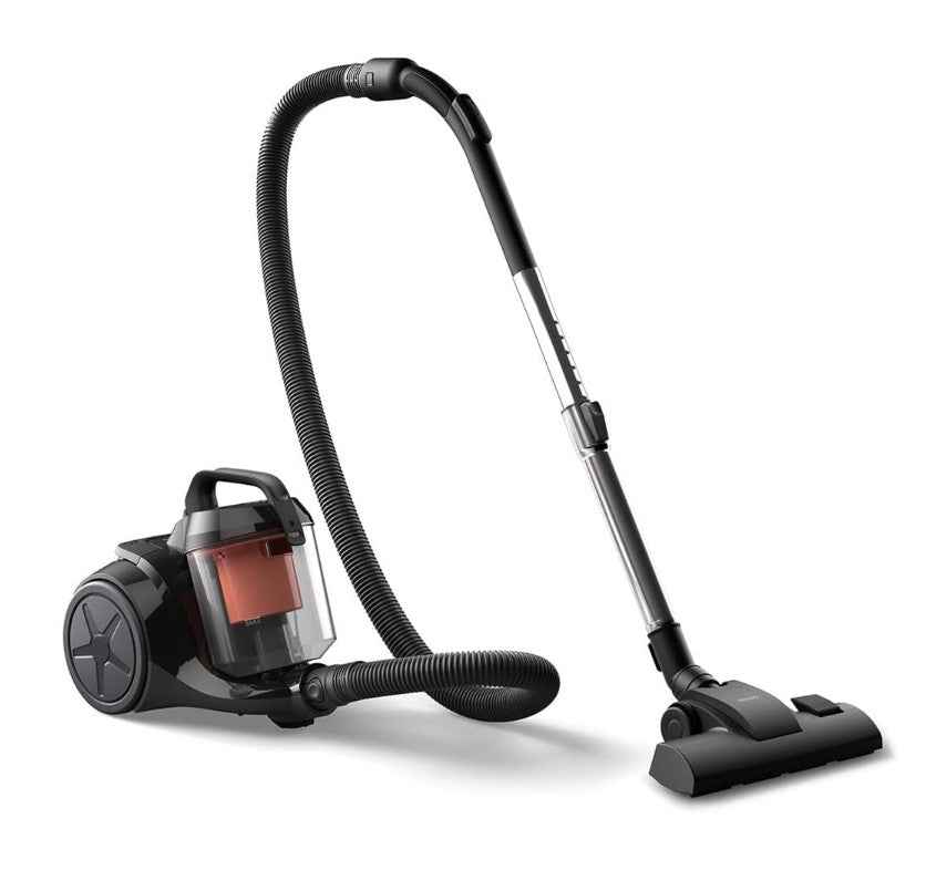Philips 1000 Series XB1042/10 - Bagless Vacuum Cleaner, 1200W, PowerCyclone 3, 1.3L Dustbin Capacity, Black