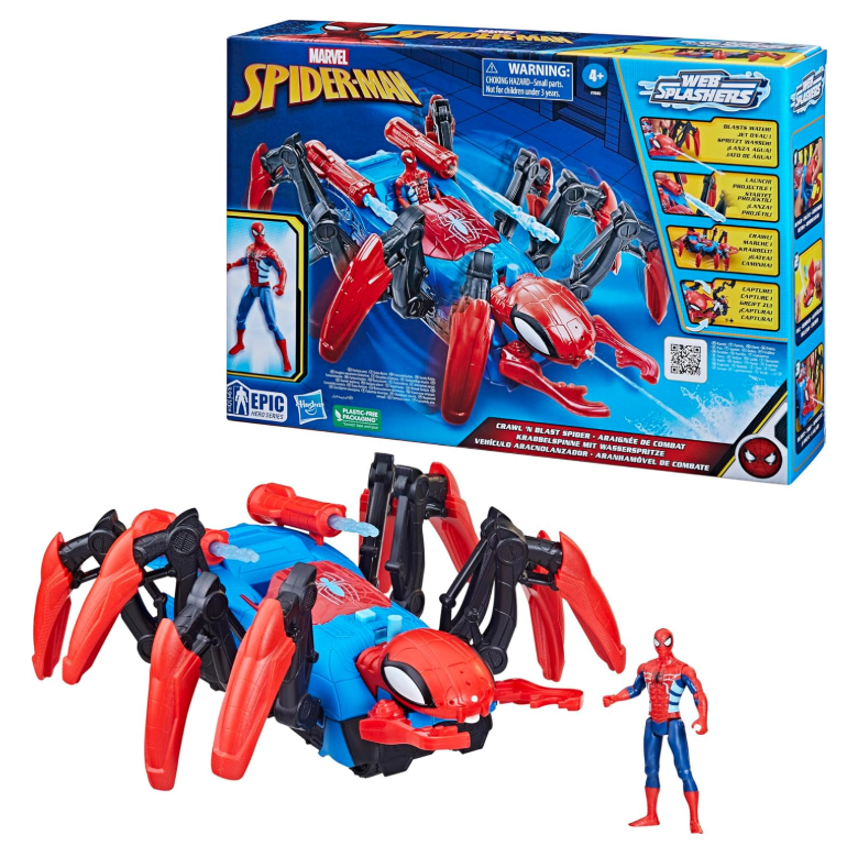 SpiderMan Crawl N Blast Spider