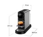 Nespresso Citiz Platinum Coffee Machine, Titan