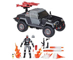 G.I. Joe Classified Series 120, Cobra Night Attack 4-WD Stinger & Driver, Collectible 6 Inch Action Figure & Vehicle with 8 Accessories