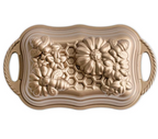 Nordic Ware 257NW-94877 Cast Aluminium Honeycomb Loaf Pan, Gold
