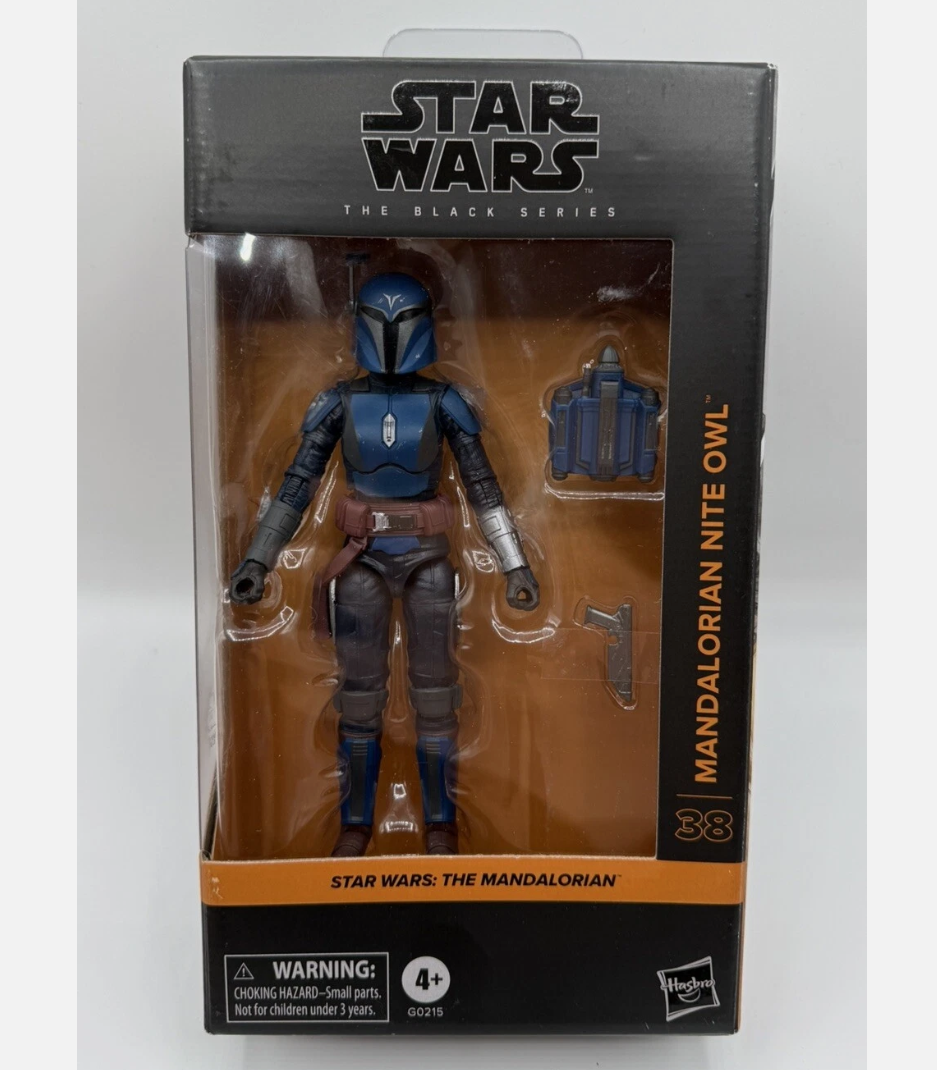 Mandalorian Nite Owl Hasbro Star Wars Black Series 6" Action Figure