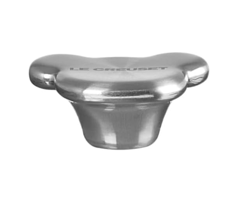 Le Creuset Metal Bear Knob, 50mm, Silver