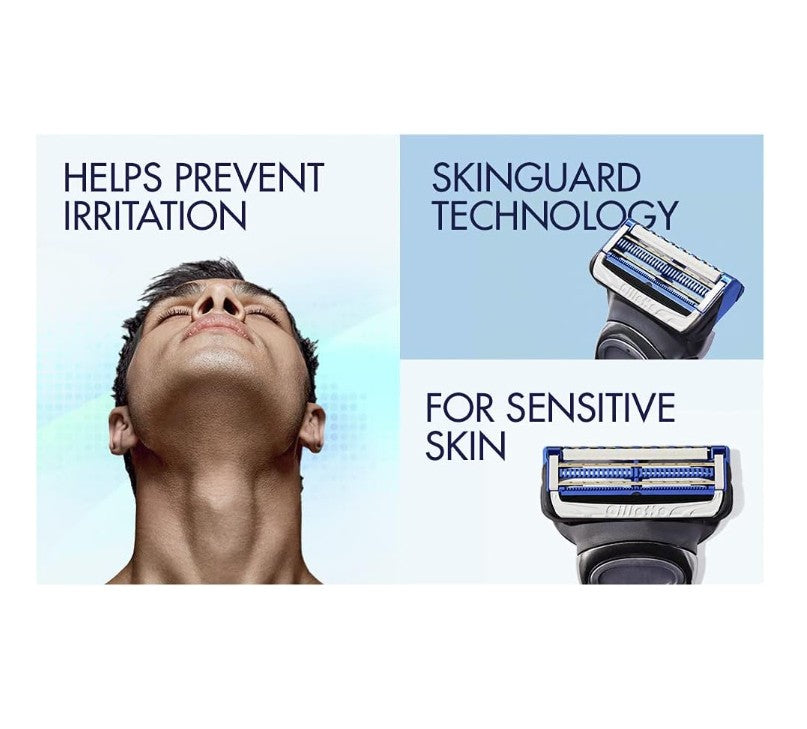 Gillette Skinguard Replacement cartridges 4 count