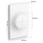 Philips Hue Tap Dial Switch Remote Control White