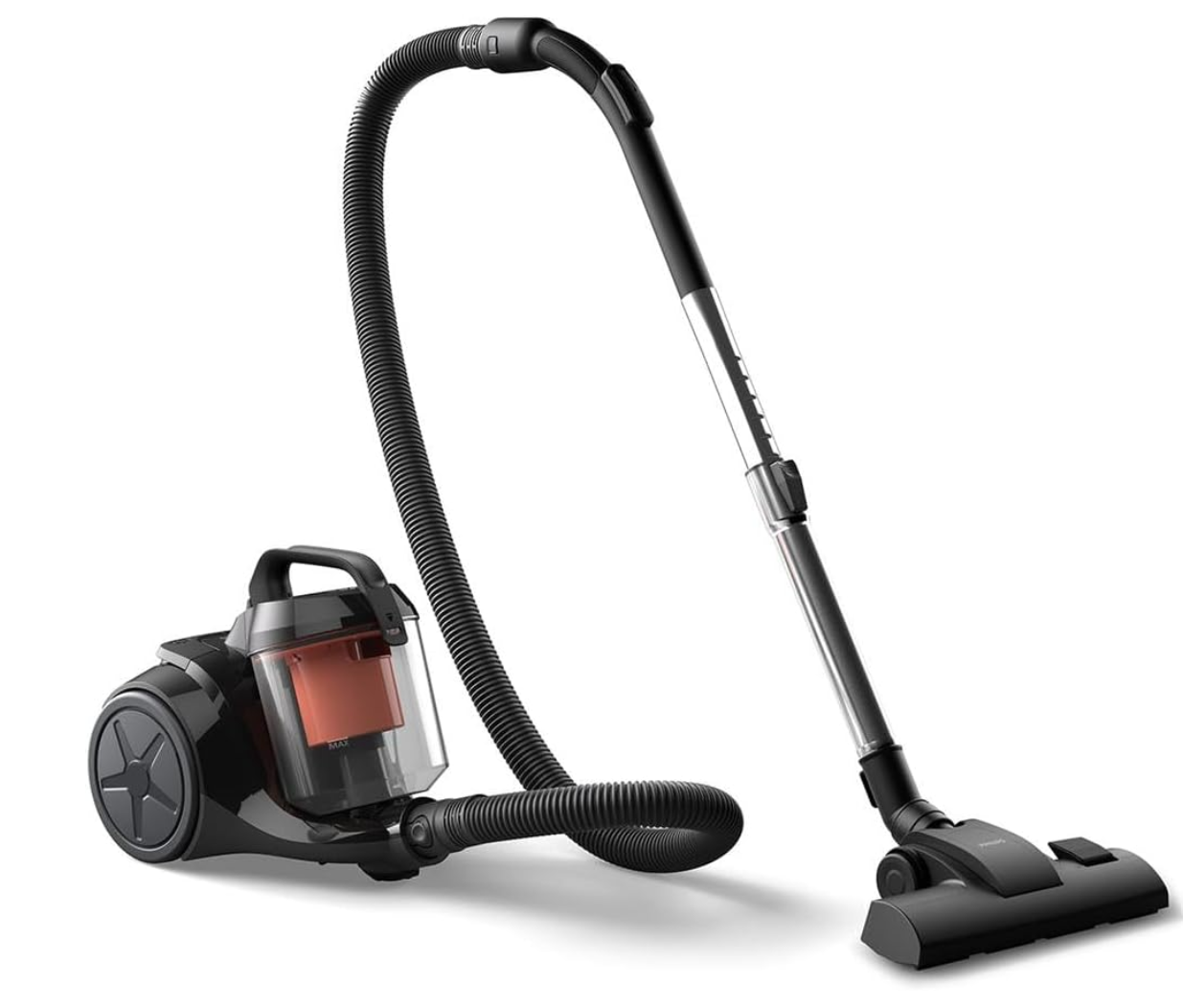 Philips 1000 Series XB1042/10 - Bagless Vacuum Cleaner, 1200W, PowerCyclone 3, 1.3L Dustbin Capacity, Black Main image