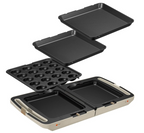 IRIS OHYAMA DPOL-301 Double-Sided Foldable Electric Grill Plate, Takoyaki Hot Plate
