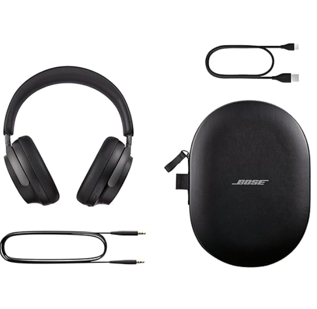 Bose QuietComfort Ultra Wireless Noise Cancelling Headphones with Spatial Audio