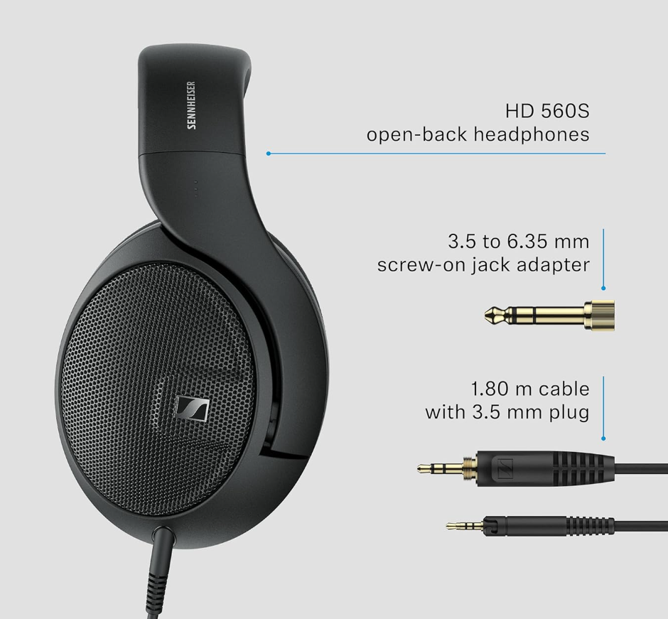 SENNHEISER HD 560 S Over-The-Ear Audiophile Headphones
