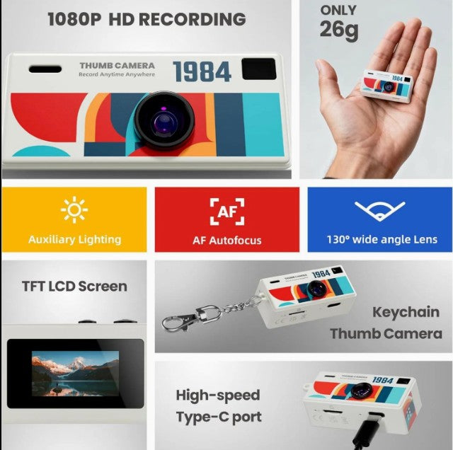 Thumb-Sized Mini Camera