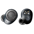 AudioTechnica ATHANC300TW Wireless NoiseCancelling InEar Headphones Black