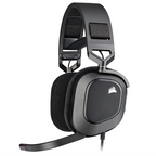 CORSAIR HS80 RGB USB Premium Gaming Headset 7.1 Surround Sound Carbon Large