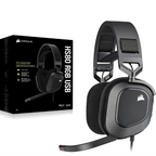 CORSAIR HS80 RGB USB Premium Gaming Headset 7.1 Surround Sound Carbon Large