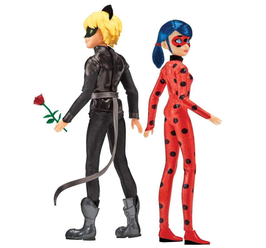 Miraculous Ladybug & Cat Noir Movie 2-Pack Deluxe Giftset, Movie Accessory