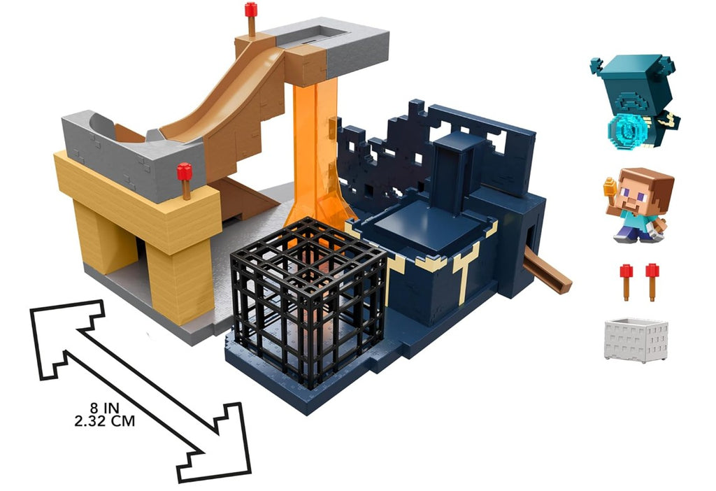 Mattel Minecraft HXT72 Mini Mode Rise of The Warden Playset