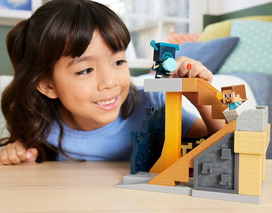 Mattel Minecraft HXT72 Mini Mode Rise of The Warden Playset
