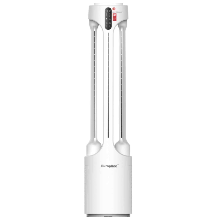 EuropAce Air Purifying Dual Bladeless Fan EBF Z1 Alpine White