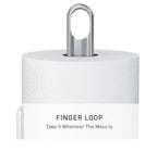 simplehuman Tension Arm Standing Kitchen Roll Holder Paper Towel Holder, Brushed Stainless Steel
