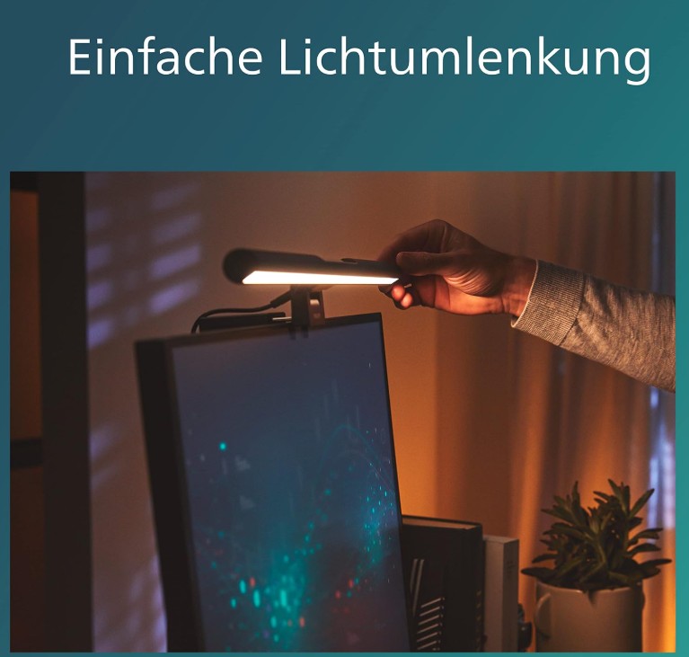 Philips Lighting Edison USB 02 LED Desk Lamp, 4.5W, 3000-5000K Cool to Warm White