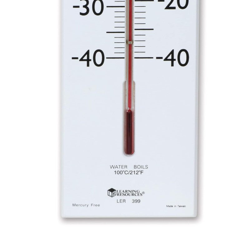 Learning Resources Giant Classroom Thermometer, 30"